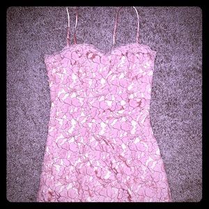 Forever 21 champagne lace dress